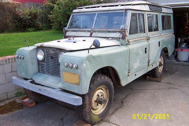 my 1967 NADA 6cyl 109 land rover A major overhaul project